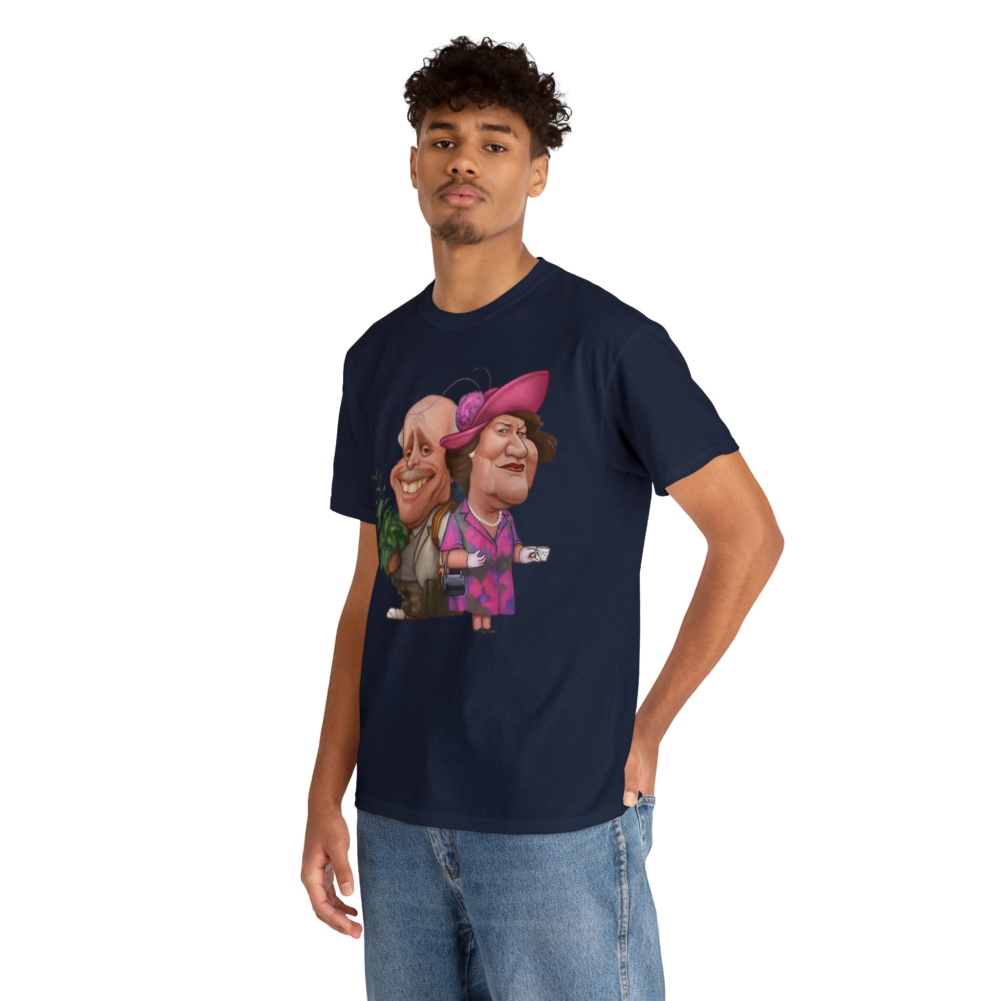 Keeping Up Appearances 90's TV Show-Unisex Heavy Cotton T-Shirt - Creations by Chris and Carlos